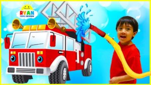 Learn Transport Vehicles for Children | Educational Video with Ryan ToysReview