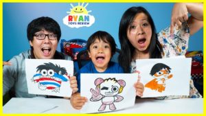 3 Markers Challenge with Daddy and Mommy!