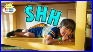 Best Hiding Spot in Disney Hotel! | Hide and Seek Pretend Play with Ryan!!!