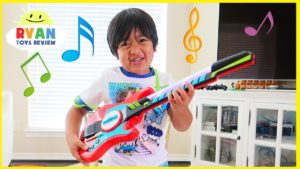 Ryan Pretend Play with Musical Instruments Toys for Kids!!!