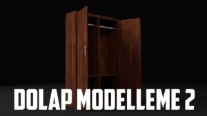 Blender – Dolap Modelleme – 2