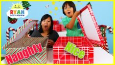 Naughty vs. Nice Christmas Present Challenge!!!