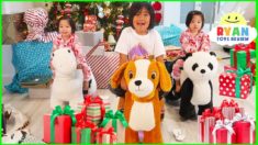 Christmas Morning Opening Presents 2018 Surprise Toys with Ryan ToysReview!