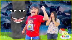 How are tornadoes formed + What is an Earthquake? | Educational Video for Kids with Ryan ToysReview