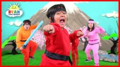 Ryan Ninja Family Kids Song (Official Video)