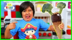 Do You Like Broccoli Ice Cream Song ?? Kids Nursery Rhymes with Ryan!