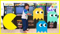 Surprise Ryan with Arcades Machine Pac-Man Galaga and more!!!