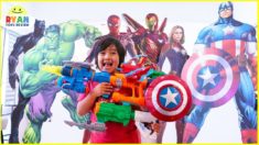 Marvel Avengers Endgame Superhero Nerf Toys Hide and Seek