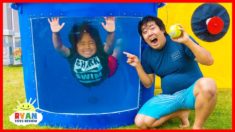 Dunk Tank Challenge Family Fun Games with Ryan ToysReview!!!