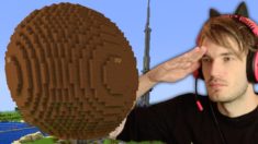 I built a GIANT MEATBALL in Minecraft (emotional)