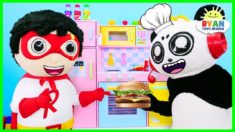 Ryan Pretend Play Cooking toys Kitchen Play set as Red Titan!!!