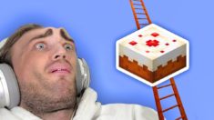 I Built A Cake Ladder in Minecraft to prove god is real