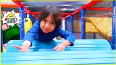 Ryan plays at Crayola Experience Indoor play center for Kids!!!