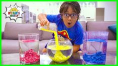 SAND THAT NEVER GET WET |  Science Experiments for kids!!!