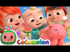 Piggy Bank Song | CoCoMelon Nursery Rhymes & Kids Songs