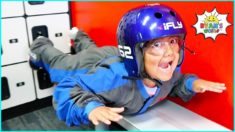 Ryan learns to fly at iFLY and other fun Kids places!!!