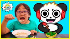 Kids Morning Routine with Ryan and Combo Panda!!!