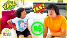 Ryan challenge Dad said Yes to everything Kids Want For 24 Hours Challenge!!!