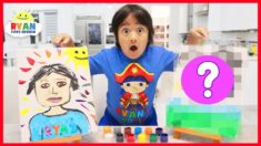 Paint Each Other Challenge Ryan vs Mommy!!!!