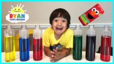 BEST LEARNING COLORS for Kids Children Toddlers Video! Sesame Street Fizzy Tub Colors Surprise Toys