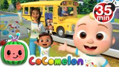 Wheels On The Bus (School Edition)  + More Nursery Rhymes & Kids Songs – CoComelon