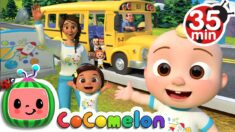 Wheels On The Bus (School Edition)  + More Nursery Rhymes & Kids Songs – CoComelon