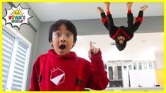 Ninja in the house!!! How to become a real Ninja with Ryan!!!