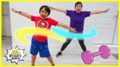 Kids Workout Exercise at home with Ryan!!!