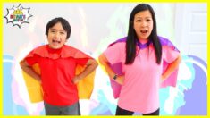 Superhero Exercise Workout for kids with Ryan’s World!!!