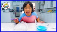 Easy DIY Science Experiment for kids with Bubbles!!!