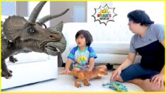 Ryan and the story about Dinosaurs in our house!!!