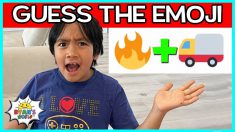 Guess The Emoji Challenge with Ryan!!