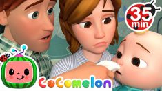 Sick Song + More Nursery Rhymes & Kids Songs – CoComelon