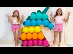 Nastya and friends play Pop It Challenge