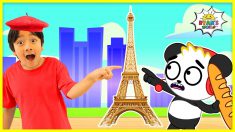 The Eiffel Tower Famous Landmark  | educational for Kids with Ryan’s World