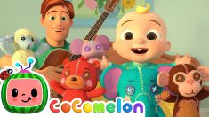 Five Little Animals Song | CoComelon Nursery Rhymes & Kids Songs