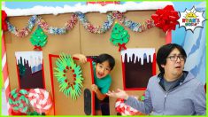 Ryan’s Christmas Playhouse at the North Pole and 1hr kids video!