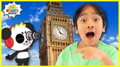 Learn Big Ben for Kids | Famous Landmarks around the world with Ryan’s World