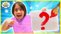 Secret Message Science Experiment for kids to do at home!