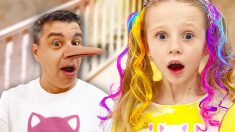 Nastya and dad – funny stories 2021