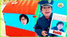 Police Officer Ryan vs Daddy! Funny Voice