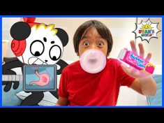 What really happens when you swallow gum???  Educational Video for kids