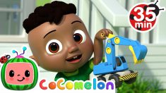 Excavator Song (Vehicle Song For Kids) + More Nursery Rhymes & Kids Songs – CoComelon