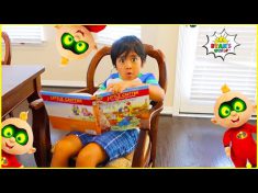 Ryan babysits Jack Jack Pretend Play with 1 hour compilation for kids!