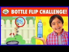 Bottle Flip Challenge Game with Ryan!