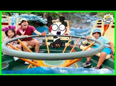Disney World Amusement Park Rides for Kids with Ryan’s World!
