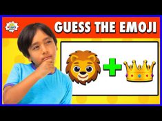 Guess The Emoji Challenge with Ryan!