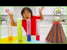 Top Science Experiment for kids to do at home with Ryan’s World!