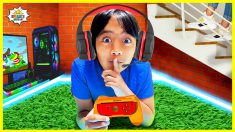 Ryan’s Secret Gaming Room and more 1 hr kids video!