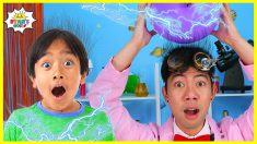 What is Static Electricity?? Educational Video for Kids with Ryan’s World!